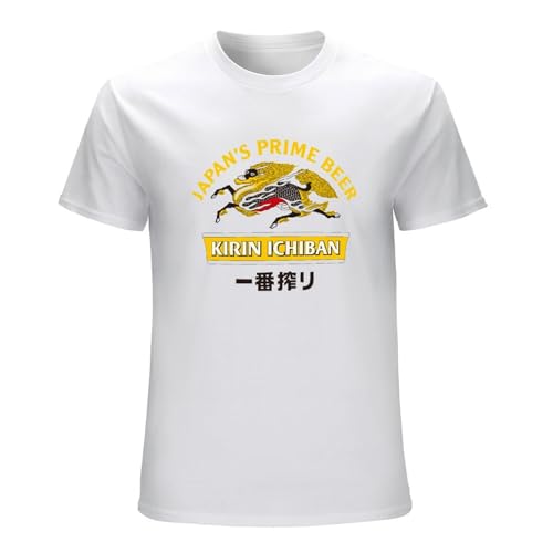 Japan Beer Kirin Ichiban 100% Malt Prime Brew Bier Funny T-Shirt Cotton Men T Shirt White S Japan Beer Kirin Ichiban 100% Malt Prime Brew Bier Funny T-Shirt Cotton Men T Shirt White S von AmAir