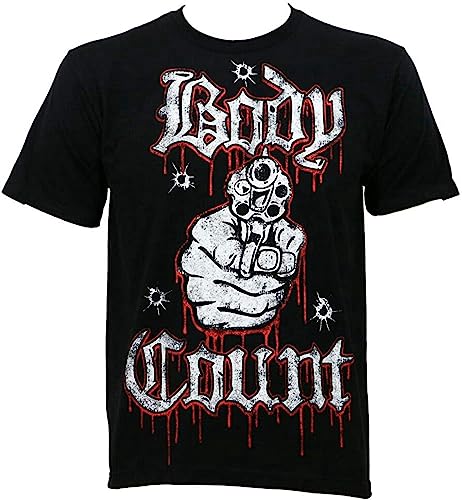 AmAirArT Body Count Band Talk Sh*T Get Shot T-Shirt Black XXL AmAirArT Body Count Band Talk Sh*T Get Shot T-Shirt Black XXL von AmAirArT