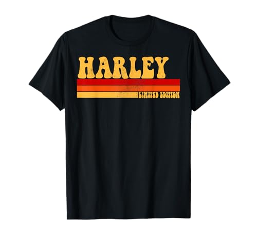 Harley Name Personalisierte Idee Herren Retro Vintage Harley T-Shirt von AmaStyle Co.