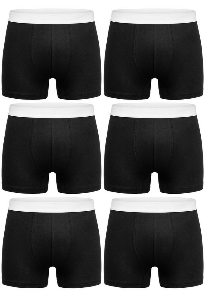 Amaci&Sons Boxershorts 2. BEAU 6er Pack Boxershorts (6er-Pack) Herren Baumwolle Männer Unterhose Unterwäsche von Amaci&Sons