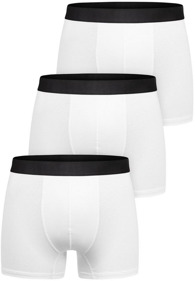 Amaci&Sons Boxershorts BEAU 3er Pack Boxershorts (3er-Pack) Herren Baumwolle Männer Unterhose Unterwäsche von Amaci&Sons