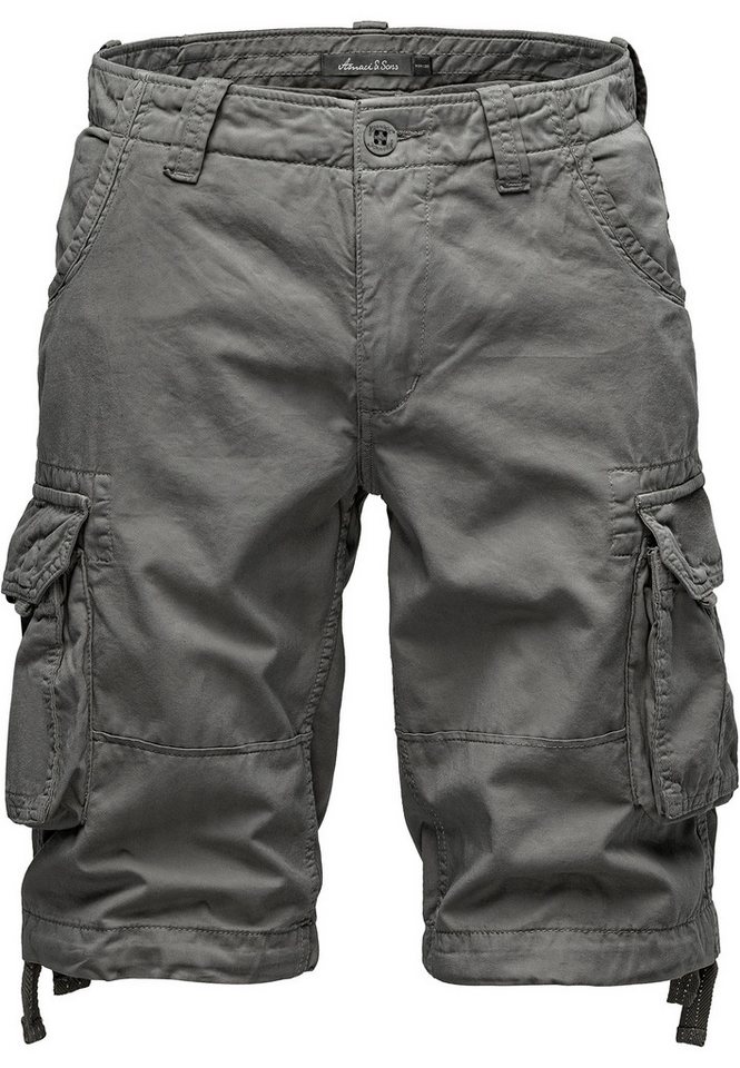 Amaci&Sons Cargoshorts CRYSTAL Cargoshorts Herren Bermuda Short Hose Regular Fit von Amaci&Sons