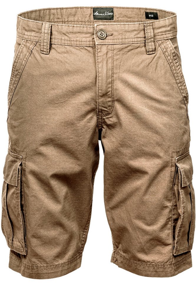 Amaci&Sons Cargoshorts SAUGET Cargoshorts Herren Bermuda Short Hose Regular Fit von Amaci&Sons