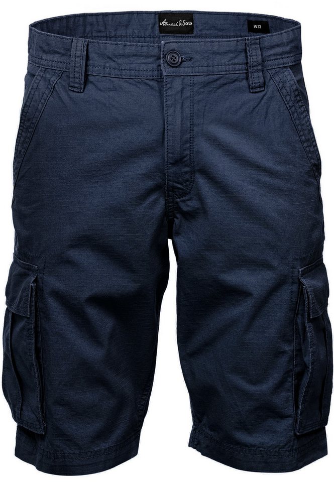 Amaci&Sons Cargoshorts SAUGET Cargoshorts Herren Bermuda Short Hose Regular Fit von Amaci&Sons