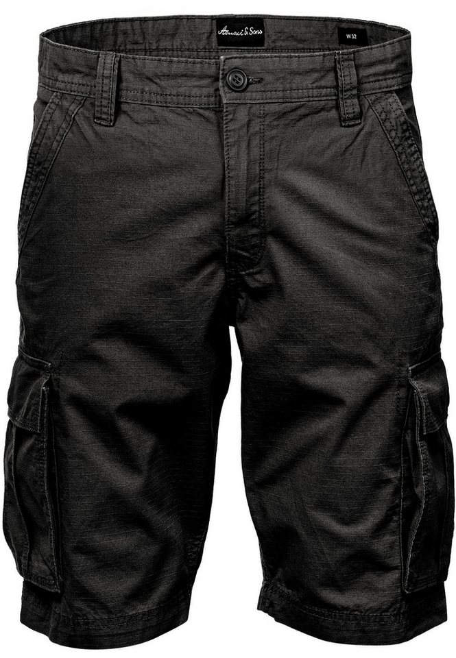 Amaci&Sons Cargoshorts SAUGET Cargoshorts Herren Bermuda Short Hose Regular Fit von Amaci&Sons