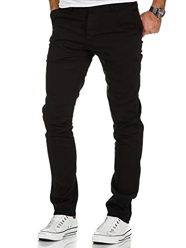 Amaci&Sons Herren Slim Fit Stretch Chino Hose Jeans 7010-09 Schwarz W30/L32 Amaci&Sons Herren Slim Fit Stretch Chino Hose Jeans 7010-09 Schwarz W30/L32 von Amaci&Sons