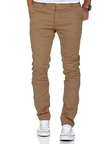 Amaci&Sons Herren Slim Fit Stretch Chino Hose Jeans 7100 Beige W32/L34 Amaci&Sons Herren Slim Fit Stretch Chino Hose Jeans 7100 Beige W32/L34 von Amaci&Sons