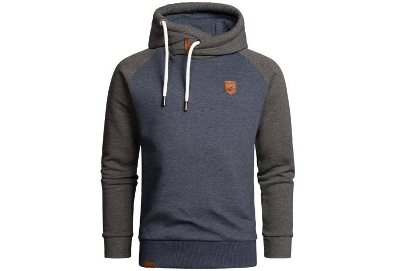 Amaci&Sons Kapuzenpullover FONTANA Kapuzenpullover mit Kontrast von Amaci&Sons