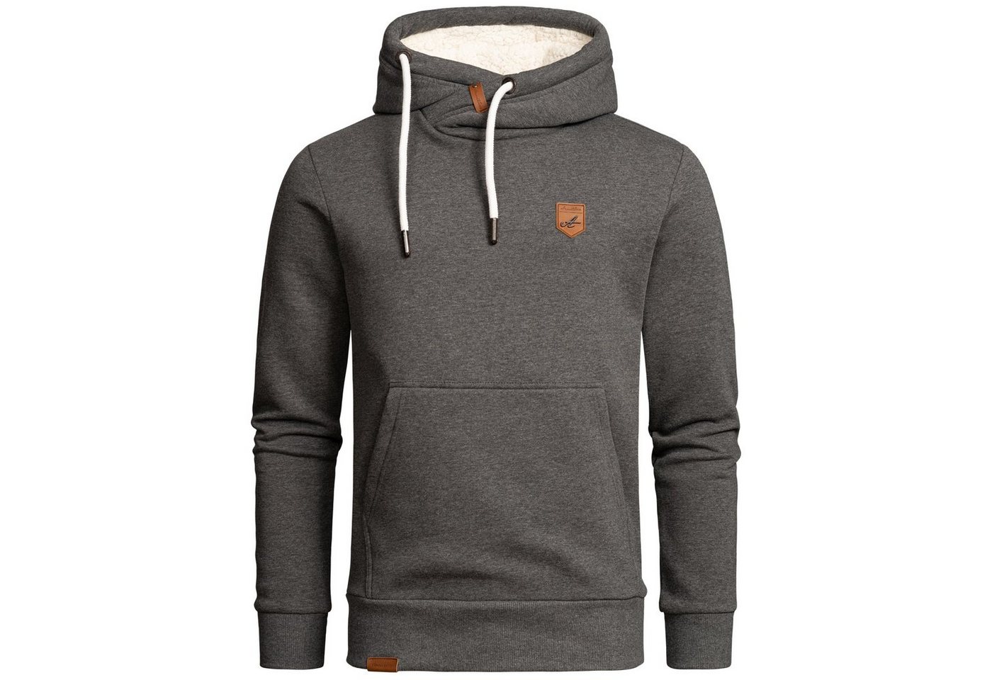 Amaci&Sons Kapuzenpullover YONKERS Kapuzenpullover mit Plüsch-Kapuze Herren Basic Sweatjacke Pullover Plüsch Hoodie Sweatshirt von Amaci&Sons