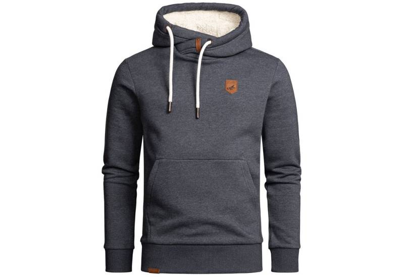 Amaci&Sons Kapuzenpullover YONKERS Kapuzenpullover mit Plüsch-Kapuze Herren Basic Sweatjacke Pullover Plüsch Hoodie Sweatshirt von Amaci&Sons