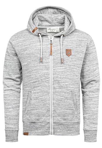 Amaci&Sons Sweatjacke Kapuzenpullover Herren Pullover Hoodie Zipper Jacke 4073 Grau L von Amaci&Sons