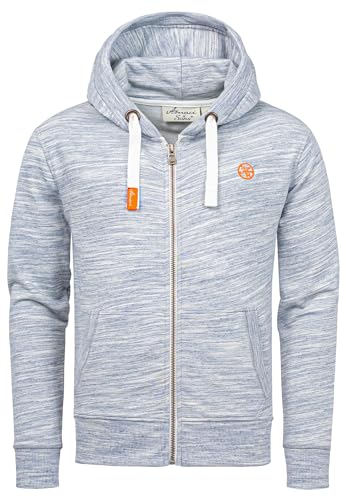 Amaci&Sons Sweatjacke Kapuzenpullover Herren Pullover Hoodie Zipper Jacke 4075 Blau L von Amaci&Sons