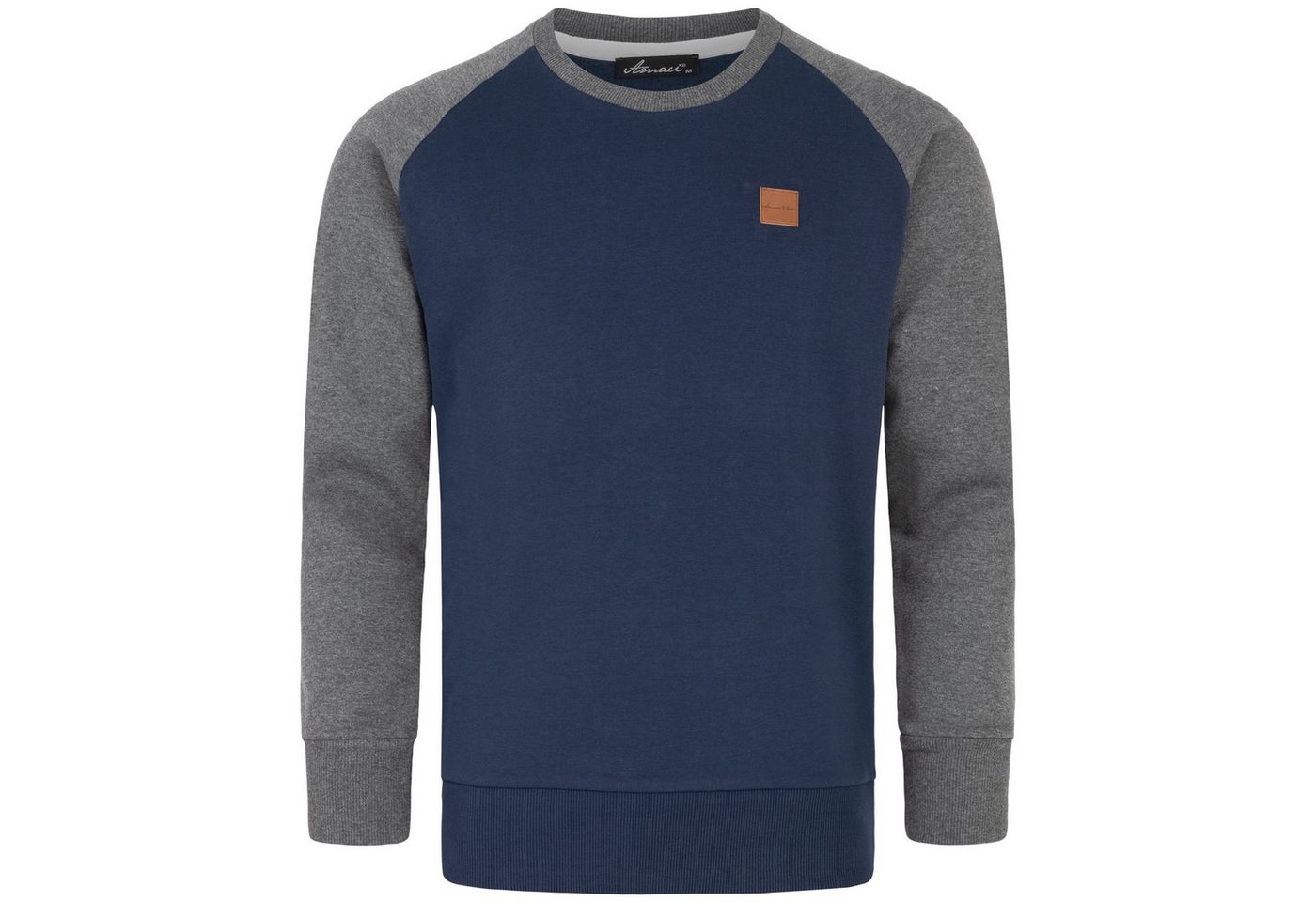 Amaci&Sons Sweatshirt MILWAUKEE Sweatshirt mit Rundhalsausschnitt von Amaci&Sons