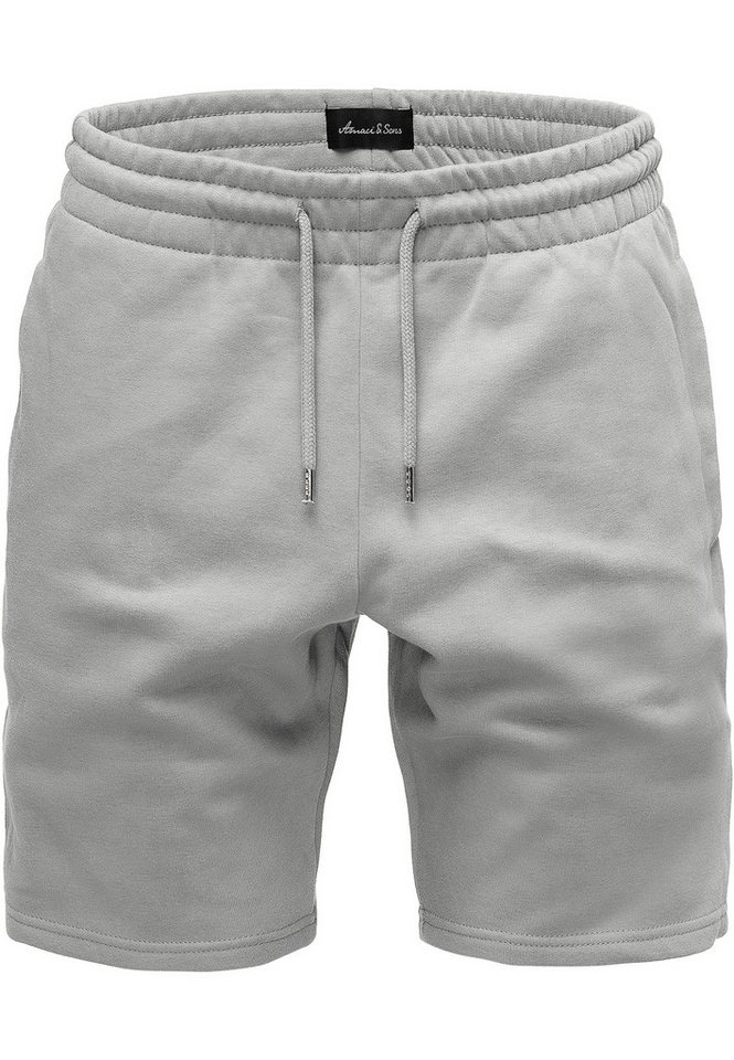 Amaci&Sons Sweatshorts WORTHINGTON Shorts Herren Bermuda Sweat Short Hose Regular Fit von Amaci&Sons