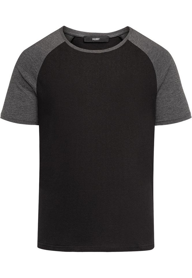 Amaci&Sons T-Shirt SALEM Basic Raglan T-Shirt mit Rundhalsausschnitt Herren Basic Raglan Shirt mit Rundhalsausschnitt von Amaci&Sons