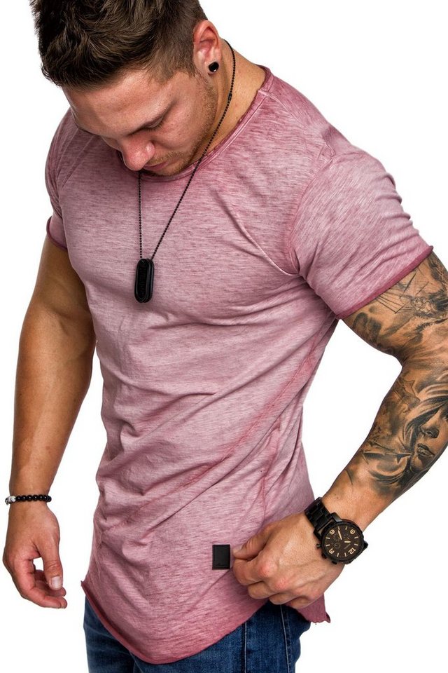 Amaci&Sons T-Shirt TIJUANA Oversize T-Shirt mit Rundhalsausschnitt Herren Oversize Vintage Verwaschen Rundhalsausschnitt Shirt Amaci&Sons T-Shirt TIJUANA Oversize T-Shirt mit Rundhalsausschnitt Herren Oversize Vintage Verwaschen Rundhalsausschnitt Shirt von Amaci&Sons