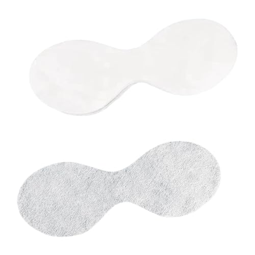 Amagogo 100 Stücke nicht gewebte Augen sorgten Augen Schönheitsblätter, atmungsaktiv, verfügbar bequem, DIY Eyes maskieren Papier Gesichtsaugenpolster, Keine Lochseide, 21cmx7.5cm von Amagogo