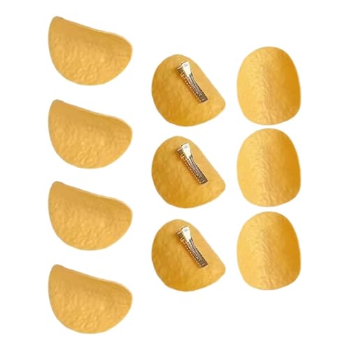Amagogo 10pcs Simulation Kartoffelchip -Haarklammern Haarnadeln für Frauen Mädchen zeigen lustige Kopfbedeckung Styling dekorative Haarzubehör von Amagogo