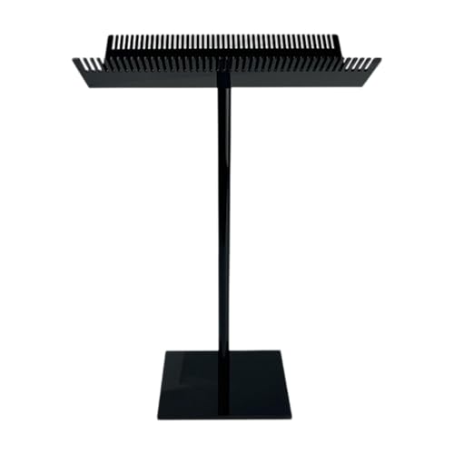 Amagogo Acryl-Haarverlängerungsständer-Organizer, Haarverlängerungs-Aufhänger, Haarteil-Display-Perücken-Display-Rack zum Flechten, Kämmen von Amagogo