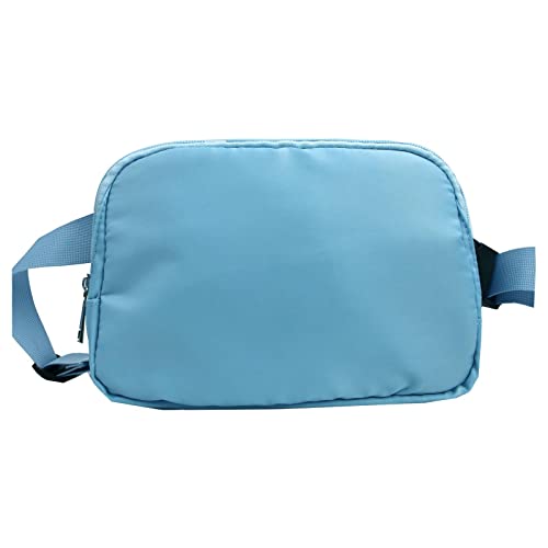 Amagogo Bauchtasche Hüfttasche Nylon Utility Gürtel Geldbörse Tote Pouch Brieftasche Telefon Schlüsselhalter Casual für Radfahren Taschenlampe Klettern Freizeit Reisen, hellblau, Einheitsgröße von Amagogo