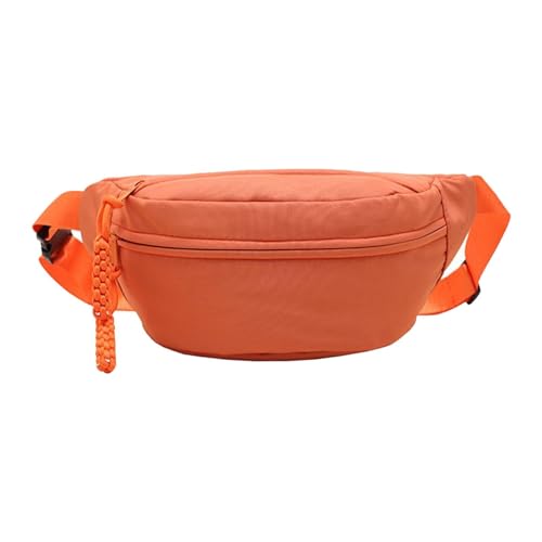 Amagogo Brusttasche, Umhängetasche, Umhängetasche, Tagesrucksack, Hüfttasche, Gürteltasche, Schulterrucksack für Laufen, Outdoor-Sport, Radfahren, Camping, Orange von Amagogo