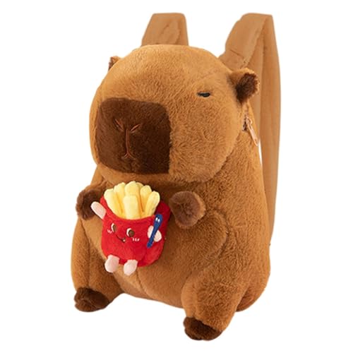 Amagogo Capybara-Rucksack, Stofftier-Rucksack für Männer und Erwachsene, Camping, Einkaufen, Reisen, Fritten von Amagogo