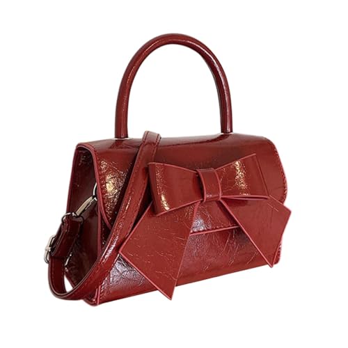 Amagogo Crossbody -Umhängetasche Geschenk Stylish Tasche für Frauen für Geburtstagsfeierreisen, Rot Amagogo Crossbody -Umhängetasche Geschenk Stylish Tasche für Frauen für Geburtstagsfeierreisen, Rot von Amagogo