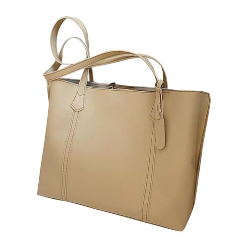 Amagogo Damen-Einkaufstasche, PU-, Dating, modische Tasche, Umhängetasche, Khaki Amagogo Damen-Einkaufstasche, PU-, Dating, modische Tasche, Umhängetasche, Khaki von Amagogo
