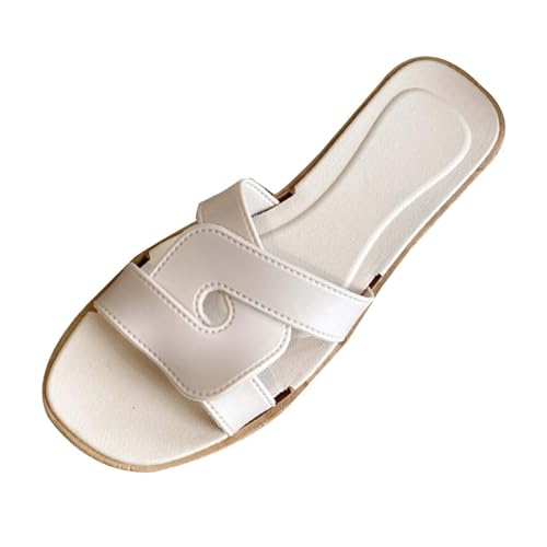Amagogo Damen-Sandalen, modische Slides für Reisen, Shopping, Poolparty, 38 bis 39 von Amagogo
