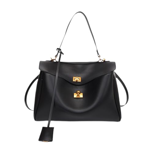 Amagogo Damen Schultertasche für Verschiedene Anlässe und Reisen, Schwarz von Amagogo