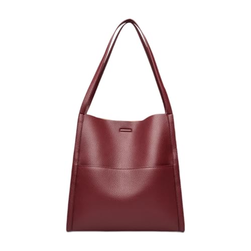 Amagogo Damen Umhängetasche Elegante Umhängetasche für Outdoor-Arbeits, Rot von Amagogo