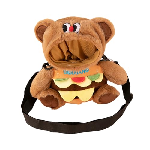 Amagogo Damen-Umhängetasche mit Bärenmotiv, niedliche modische Umhängetasche mit Bärenmotiv für Ausflüge, Partys und Shopping Amagogo Damen-Umhängetasche mit Bärenmotiv, niedliche modische Umhängetasche mit Bärenmotiv für Ausflüge, Partys und Shopping von Amagogo