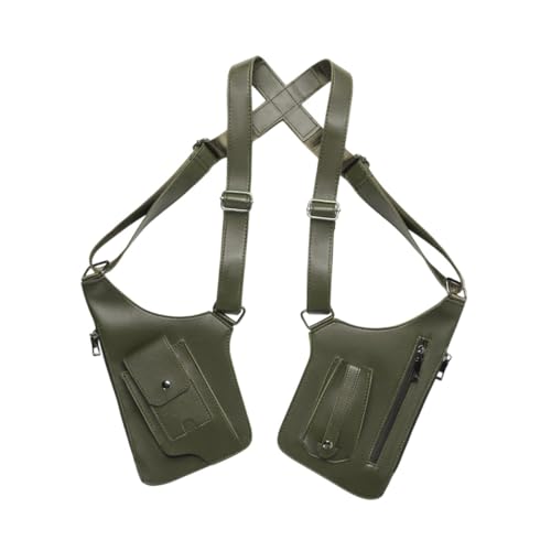 Amagogo Doppel -Schulter -Achselhöhlen -Tasche für Männer Weste Tasche für Cosplay -Reise im Freien im Freien von Amagogo