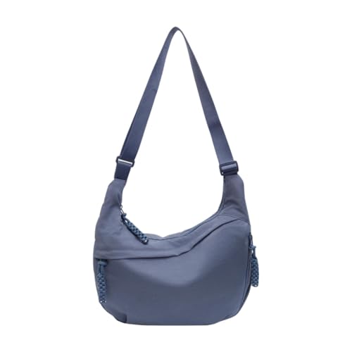Amagogo Einfache Umhängetasche geräumiger Leichter Nylon -Crossbody -Tasche zum Fahrradfahren, Blau Amagogo Einfache Umhängetasche geräumiger Leichter Nylon -Crossbody -Tasche zum Fahrradfahren, Blau von Amagogo