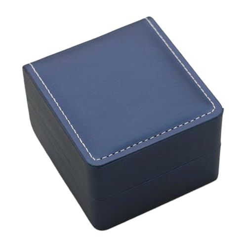 Amagogo Einzeluhr-Aufbewahrungsbox, Armbanduhr-Display, Herren, multifunktionaler Schmuck-Organizer, Uhrengehäuse für Anhänger, Ringe, Armband, Blau Amagogo Einzeluhr-Aufbewahrungsbox, Armbanduhr-Display, Herren, multifunktionaler Schmuck-Organizer, Uhrengehäuse für Anhänger, Ringe, Armband, Blau von Amagogo