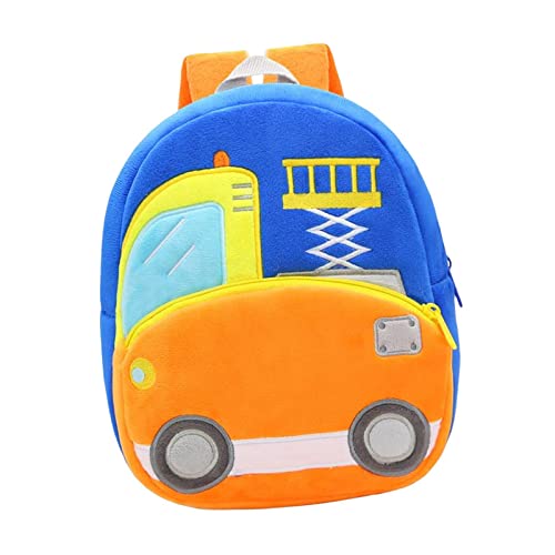 Amagogo Engineering Vehicle Theme Toddler Book Bag Daypack School Bags Backpack Bookbag Kids Backpack for Travel, Nursery, Girls, Boys, Children, Hauptdecklader von Amagogo