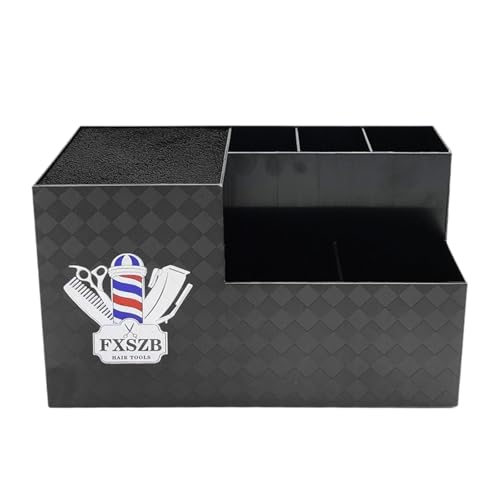 Amagogo Friseur-Organizer, Friseurscherenhalter-Box, professioneller Friseurbedarf, Salon, Friseurscherenständer für Kämme, Schwarz Amagogo Friseur-Organizer, Friseurscherenhalter-Box, professioneller Friseurbedarf, Salon, Friseurscherenständer für Kämme, Schwarz von Amagogo
