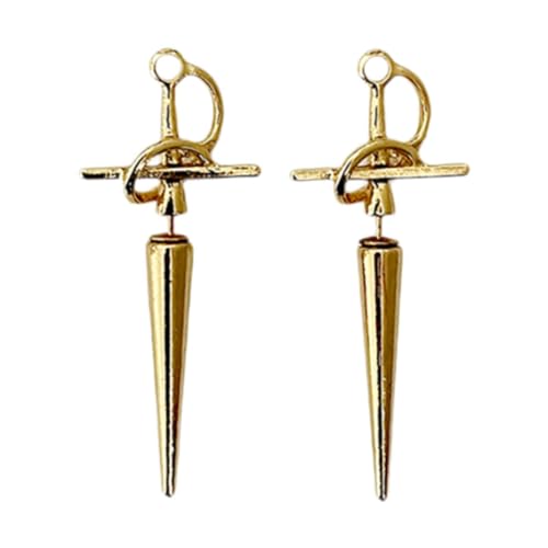 Amagogo Gothic Ohrringe Schmuck Festival Kostüm Zubehör Mittelalter Legierung Goth für Männer Frauen Ohrringe, Gold Amagogo Gothic Ohrringe Schmuck Festival Kostüm Zubehör Mittelalter Legierung Goth für Männer Frauen Ohrringe, Gold von Amagogo