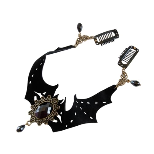 Amagogo Gothic Stirnkette Festival Strass Ornamente Kopfkette Haarschmuck von Amagogo