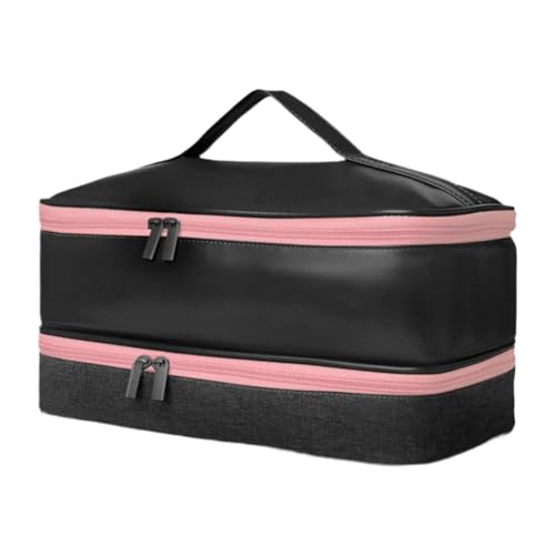 Amagogo Haartrocknertasche, Reise-Tragetasche, Mehrzwecktasche für Männer und Frauen, kratzfeste Aufbewahrungstasche, doppellagig, für Zuhause, von Amagogo