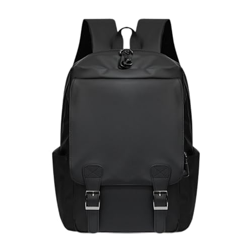 Amagogo Herren-Reiserucksack mit Reißverschlusstasche, Laptop-Rucksack für Outdoor-Shopping, Büro, Schwarz Amagogo Herren-Reiserucksack mit Reißverschlusstasche, Laptop-Rucksack für Outdoor-Shopping, Büro, Schwarz von Amagogo