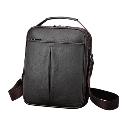 Amagogo Herren Umhängetasche mit Reißverschluss, Umhängetasche für Camping, Arbeiten, Spazierengehen, Fitnessstudio, Einkaufen, S von Amagogo