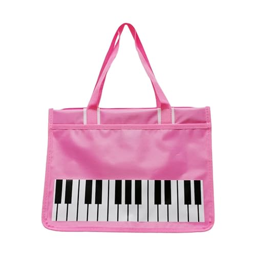 Amagogo Klavierschlüssel Tasche, Einkaufstasche, wasserdicht, Rosa Amagogo Klavierschlüssel Tasche, Einkaufstasche, wasserdicht, Rosa von Amagogo