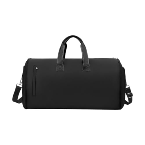 Amagogo Kleiderbeutel Weekender Bag -Duffle Tasche für Männer Camping Wandern im Freien, Schwarz von Amagogo
