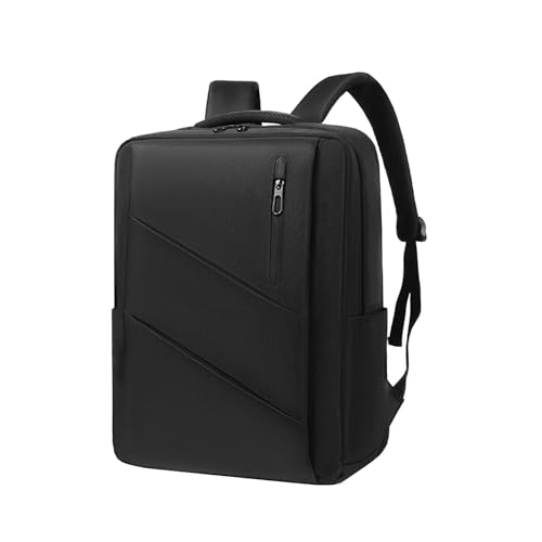Amagogo Laptop-Rucksack groß, multifunktional, für Männer und Frauen, Herrenrucksack für Camping, Schwarz von Amagogo