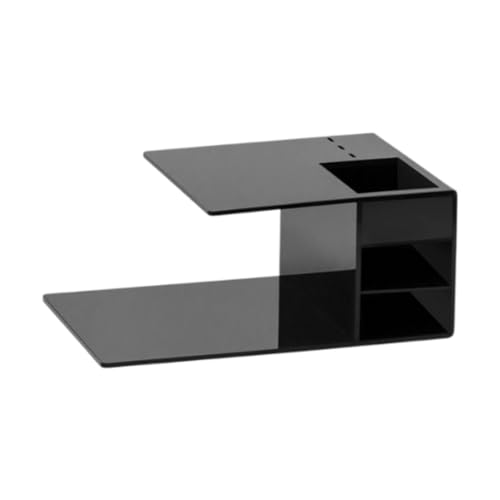 Amagogo Lash Extension Supply Organizer Regal Storage Lash Tray Organizer für Unterrichten von Pflegeheimen, Schwarz von Amagogo