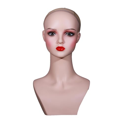 Amagogo Make Up Schaufensterpuppenkopf Stall Manikin Head Büste für Gläser Styling Headset von Amagogo