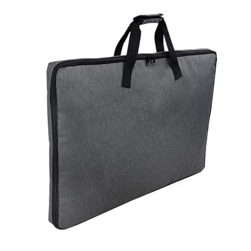 Amagogo Make -up -Beutelspiegel -Hülle wiederverwendbarer Verschleiß gegen Frauen Mädchen Multifunktional dicke bequeme Kosmetikkoffer Reißverschluss Tasche, 75x5x51cm von Amagogo
