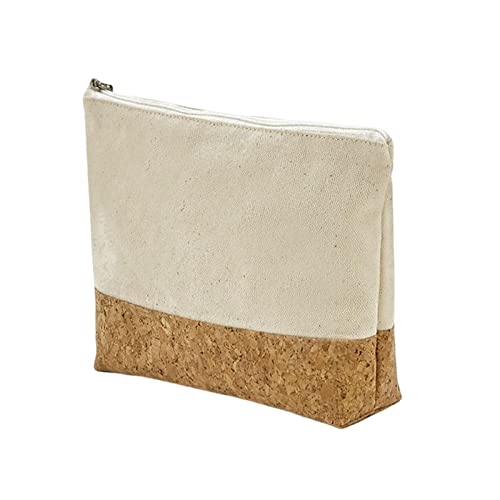 Amagogo Make-up-Tasche aus Segeltuch, Mehrzweck-Zubehör, Reißverschluss, wasserdicht, tragbar, Geldbörse, Kosmetik-Organizer, Kulturbeutel für Reisen, Frauen, Mädchen, Geburtstagsgeschenk, C von Amagogo