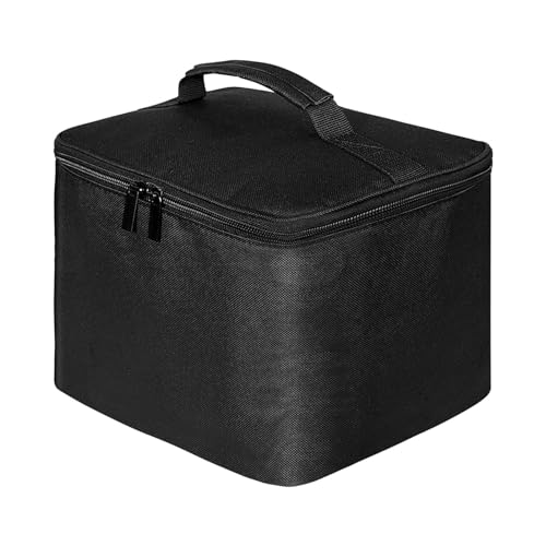 Amagogo Make-up-Taschen-Organizer, Kulturbeutel für Damen und Mädchen, Make-up-Organizer mit Griff, Trenntasche, Reißverschluss-Aufbewahrung, Kosmetiktasche von Amagogo